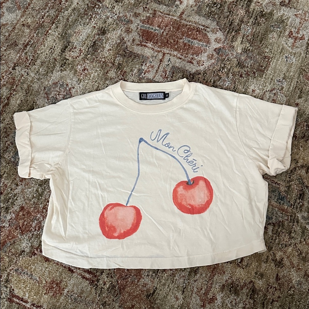 Girl Dangerous Mon Cheri Crop Top